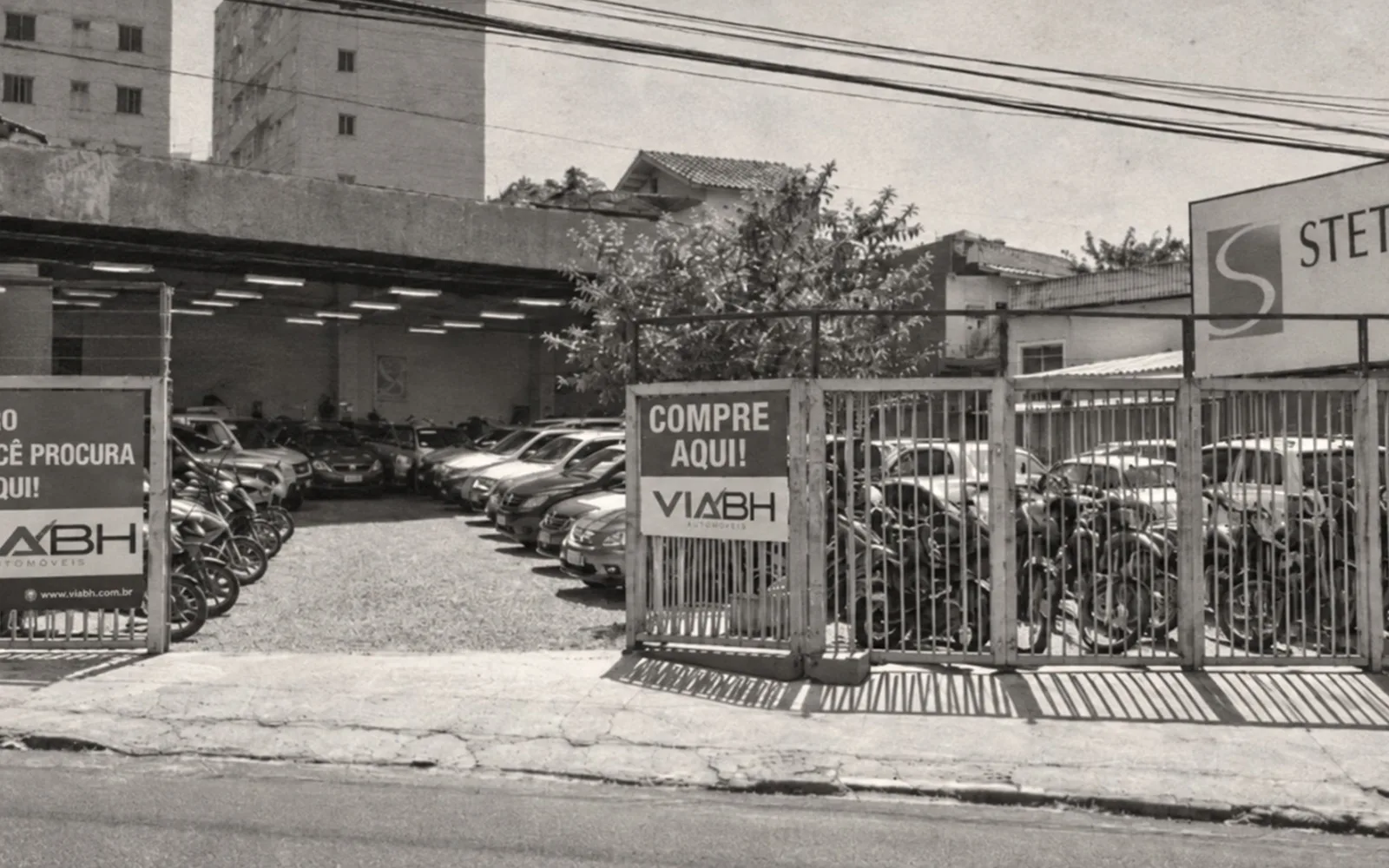A loja Via BH nos primeiros anos